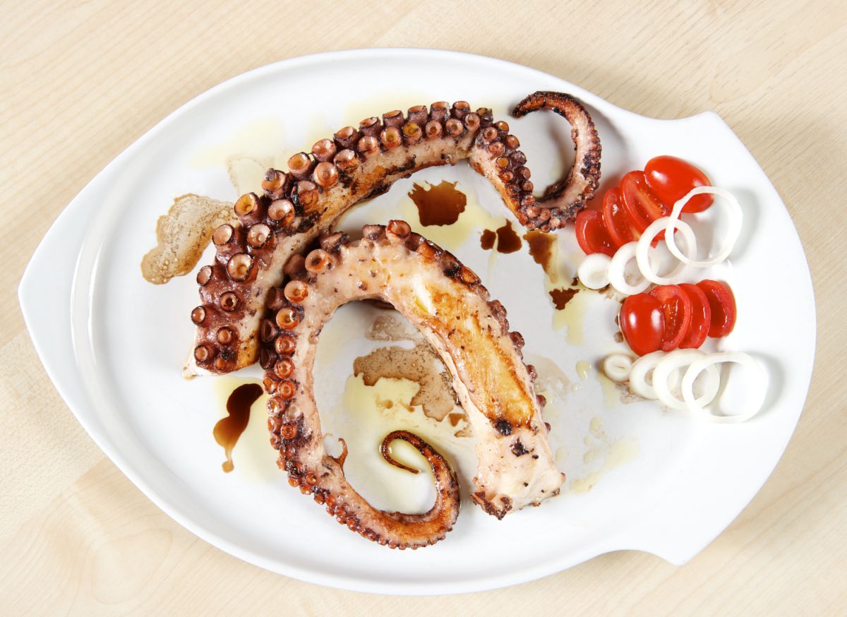 Octopus vom Grill